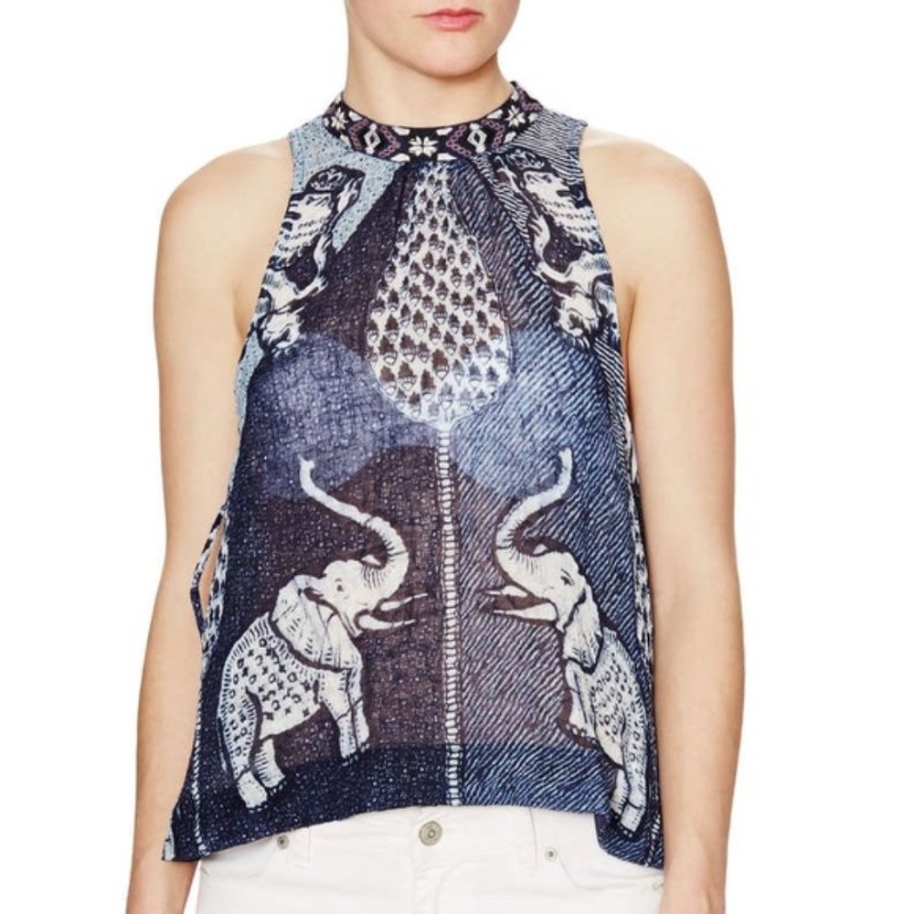 Free People Elephant High Neck Tank Women's Small